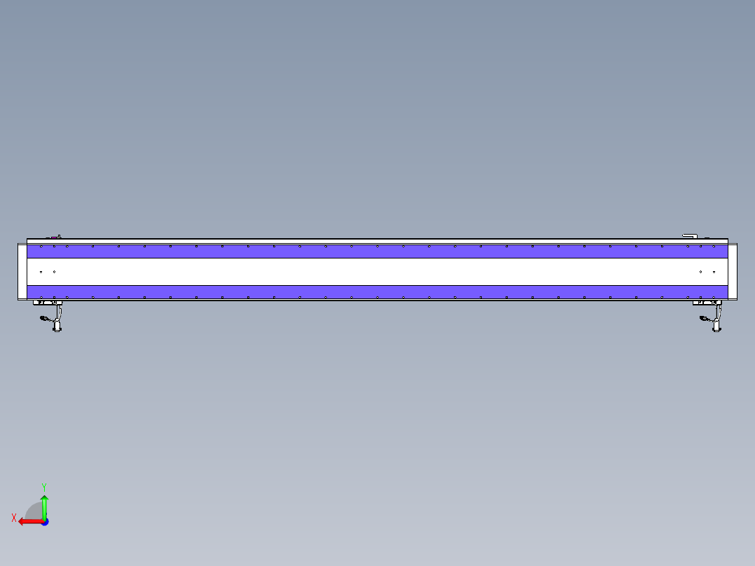 威洛博VL系列3d模型模组2VL22H1Y-S2400后视图
