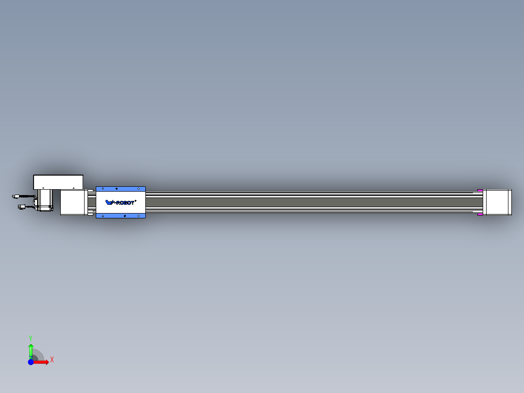 威洛博LB.GB同步带传动--欧规系列GB8-L96-S1200-BR-P40前视图