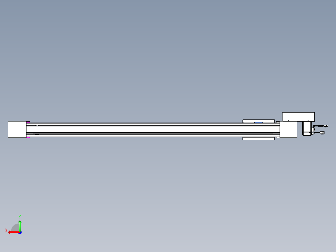 威洛博LB.GB同步带传动--欧规系列GB8-L96-S1200-BR-P40后视图