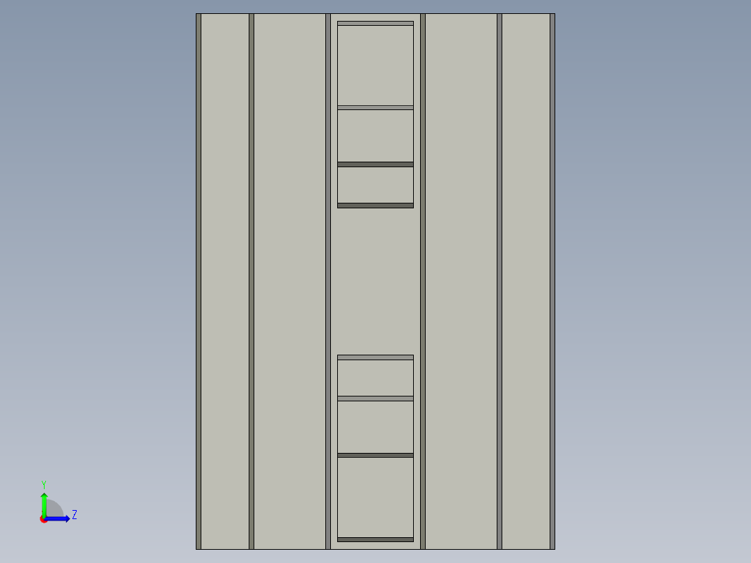 普通气爪PH01-10G左视图