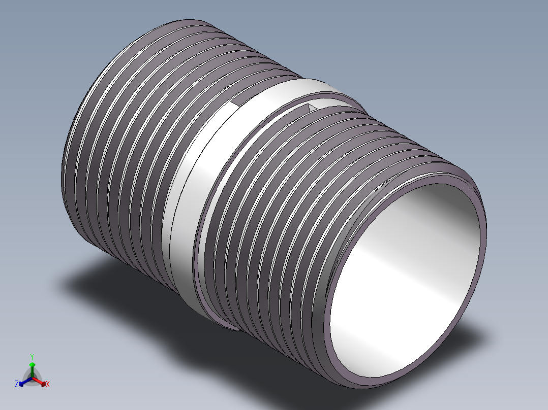 对丝-圆边等径 DN20