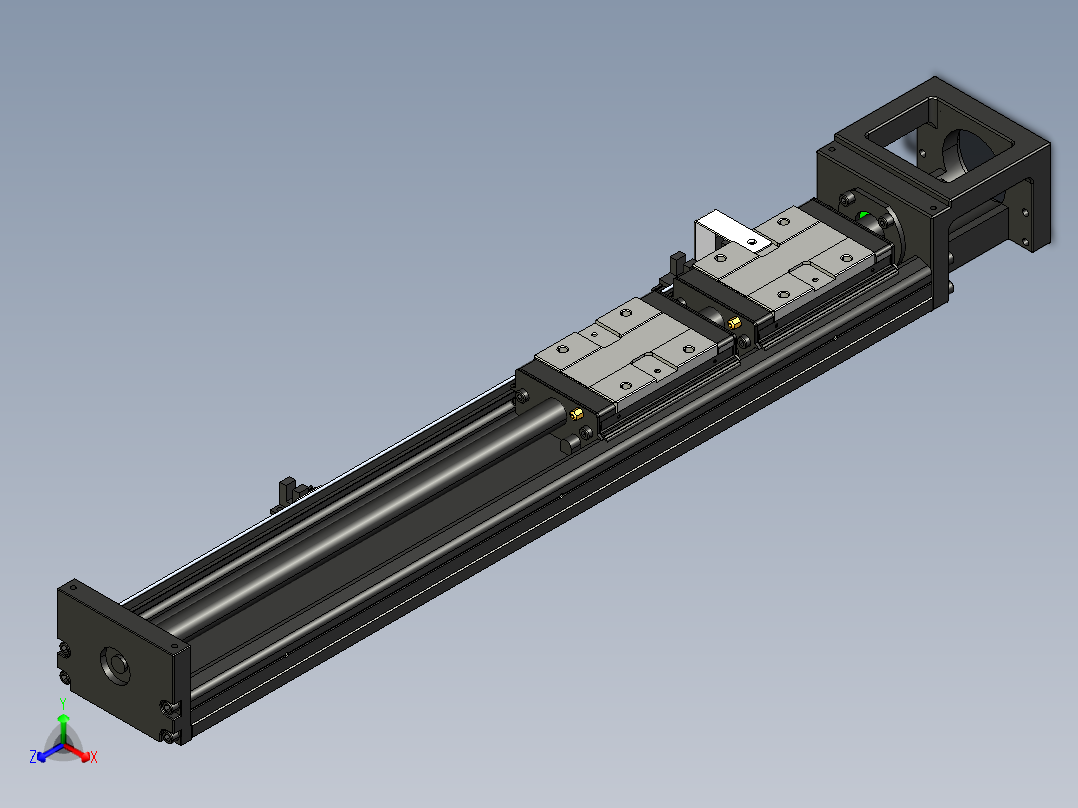 模组MK86-540A2-F0正等轴测图