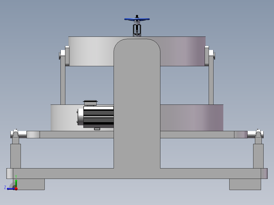 塑料颗粒筛分机sw18右视图