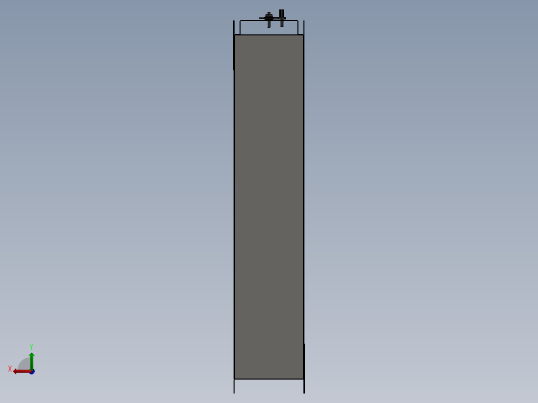 汽车喷漆房后视图