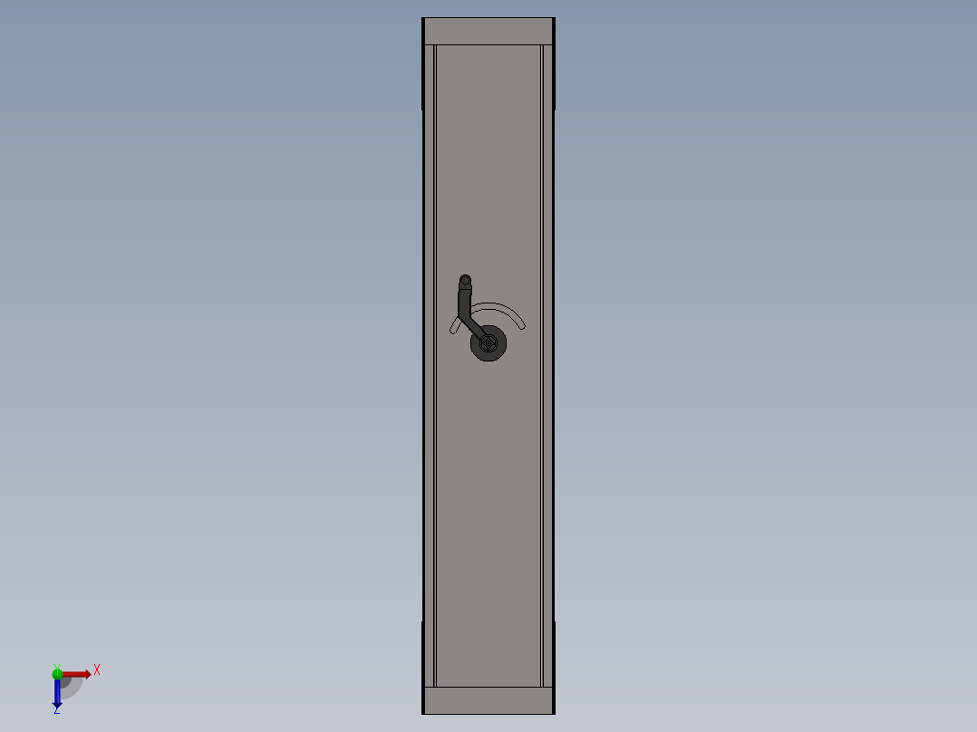 汽车喷漆房俯视图