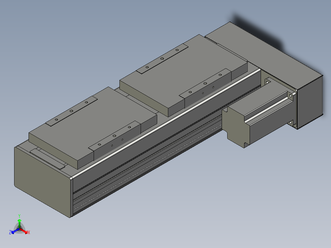 直线模组WG-LHC12-S150-R设计图纸
