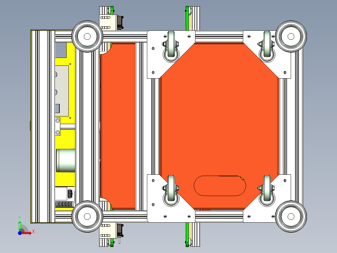 SMT输送机前视图