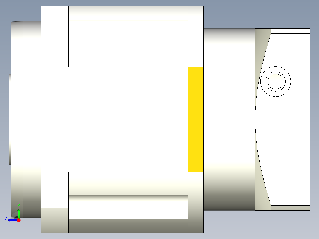 直齿孔PLX142-L1 22-110-145-M8.stp右视图