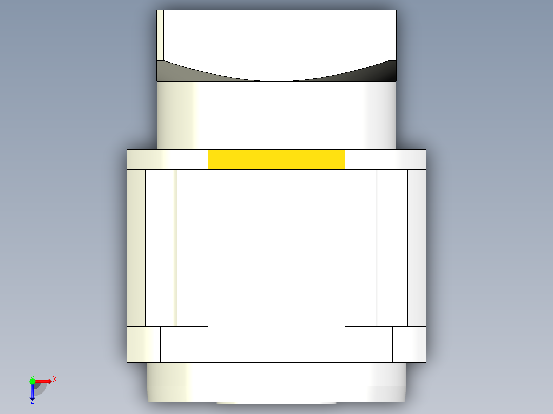 直齿孔PLX142-L1 22-110-145-M8.stp俯视图