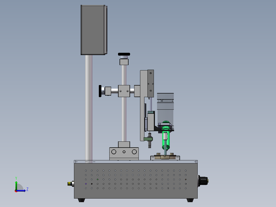 离心点胶机平左视图