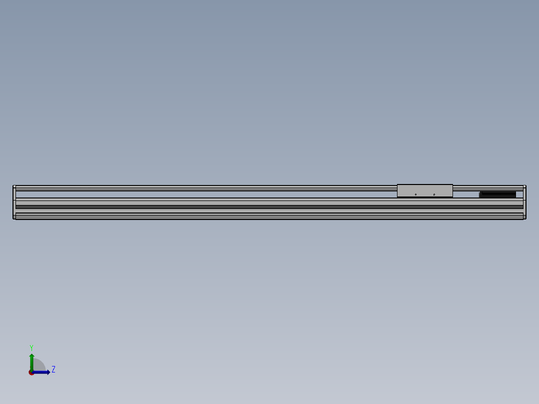 精密模组MY170-T10-1000L-M-P40B-C4-C左视图