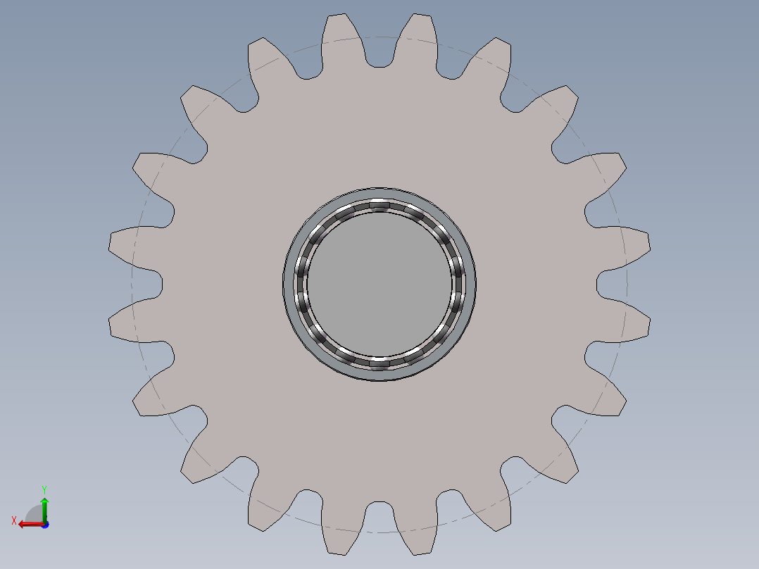 行走机器人结构设计后视图