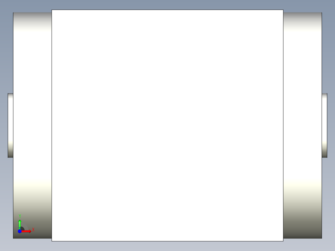 换向器PW90双孔 PGH90-L1 14-50-70-M4.stp前视图
