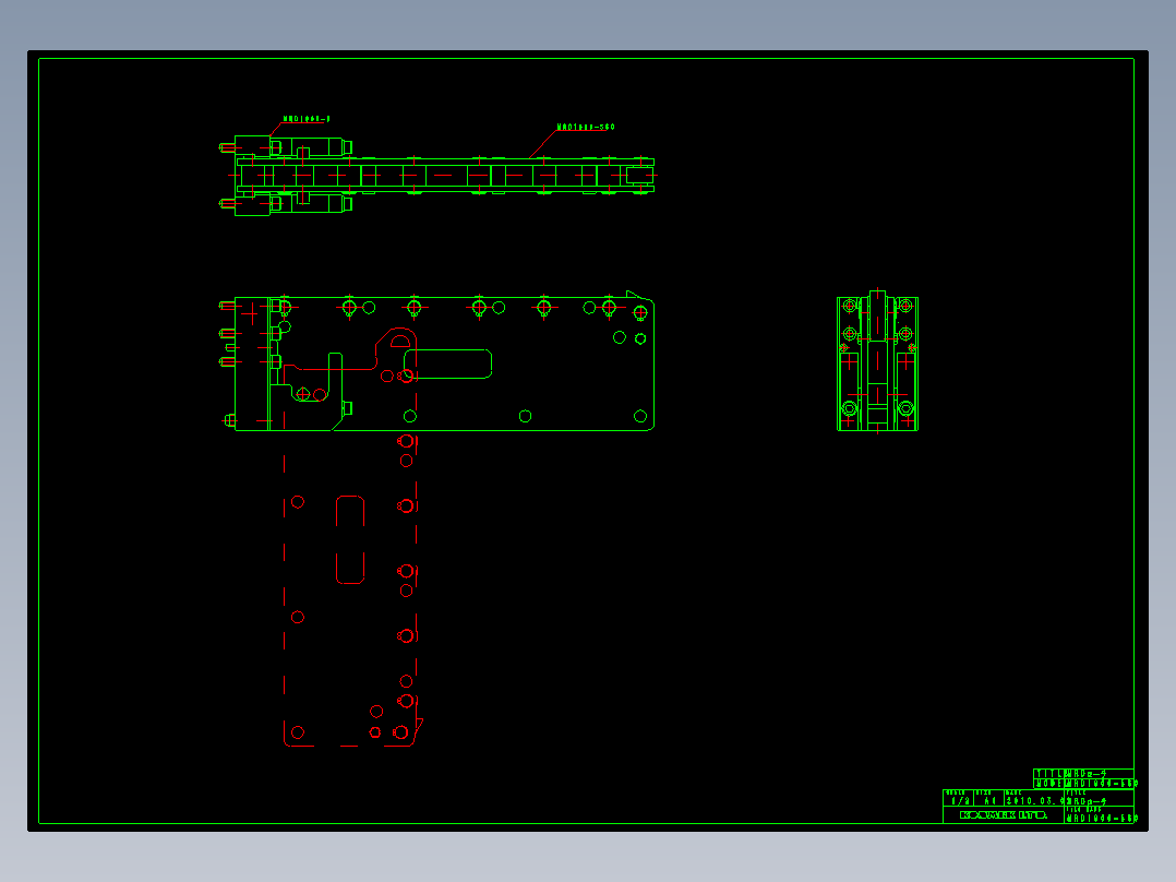 KOSMEKMRD1900-560多系列多零件图纸模型