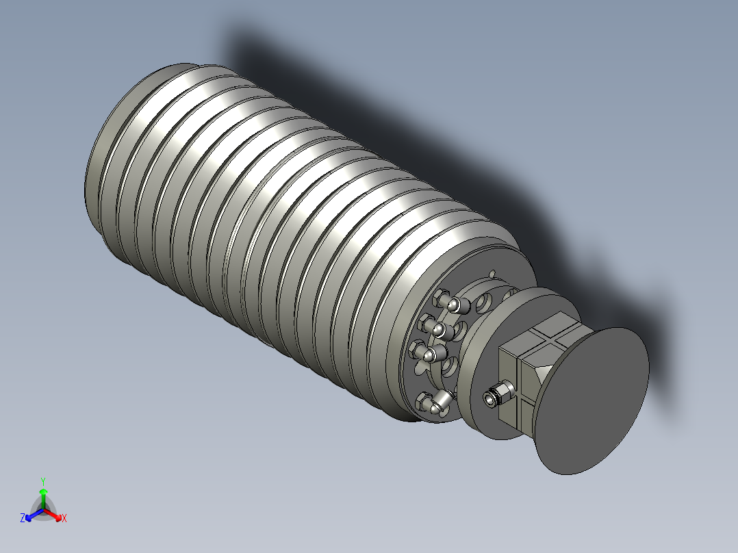 万向柔性<span style='color: red'>机器人</span>气动打磨头