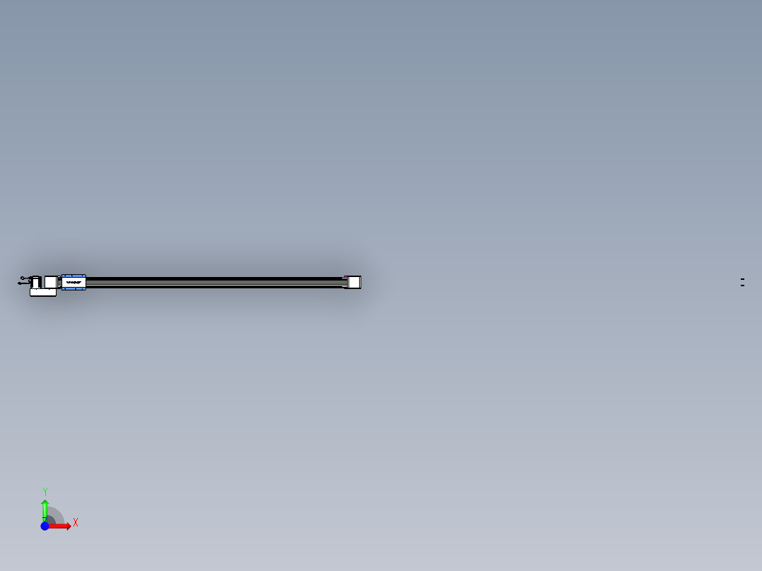 威洛博LB.GB同步带传动--欧规系列GB8-L96-S1950-BL-P75前视图