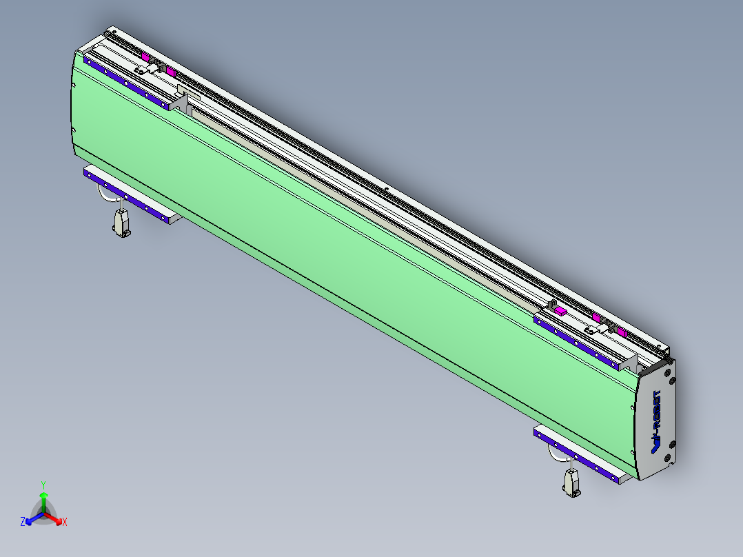 威洛博VL系列直线电机模组-2VL22H3-S850