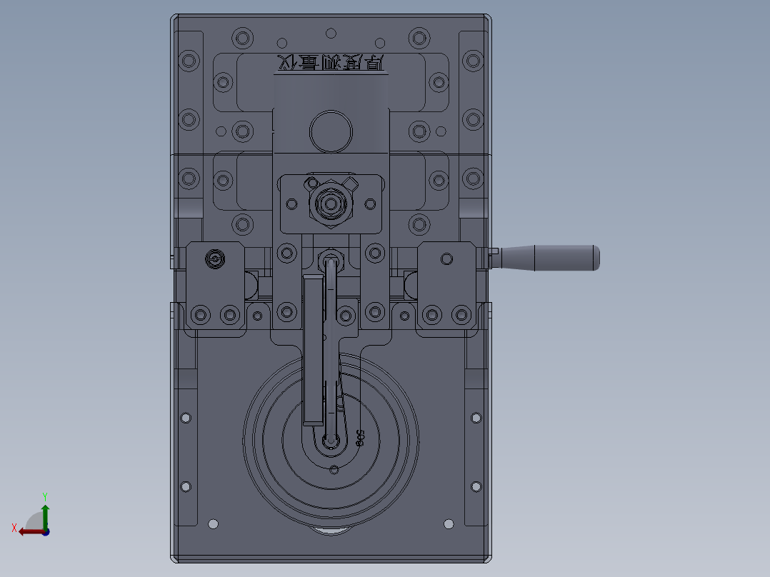 电芯厚度测试仪sw18后视图