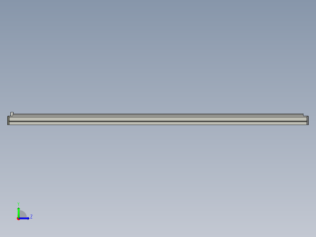 基恩士SL-C36H_kc图纸模型左视图