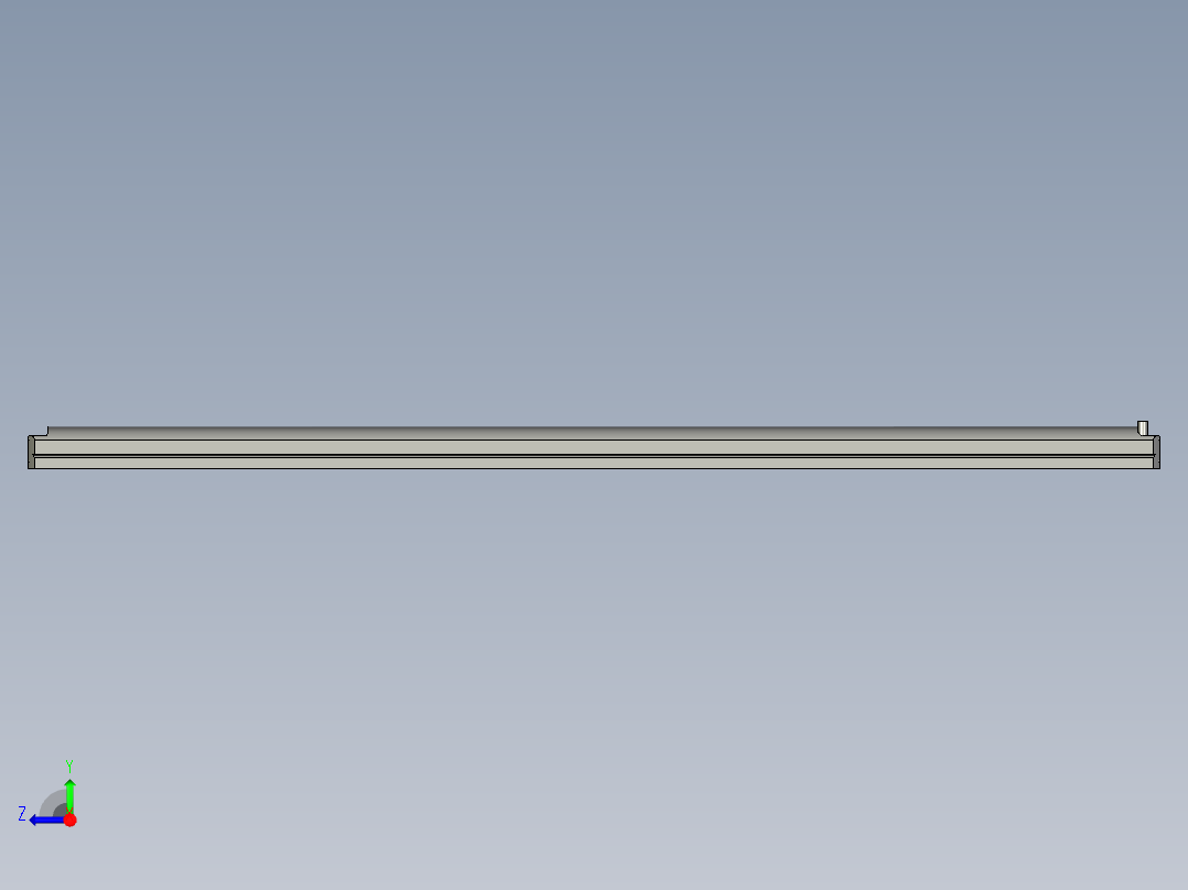 基恩士SL-C36H_kc图纸模型右视图