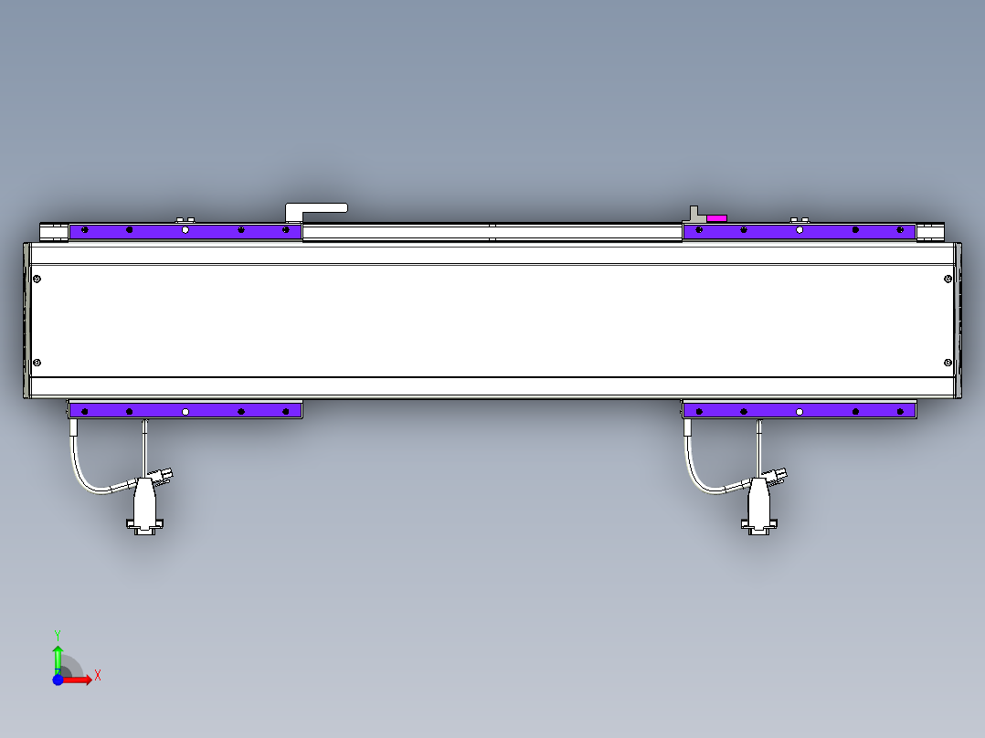 威洛博VL系列直线电机模组-2VL14S3-S300前视图