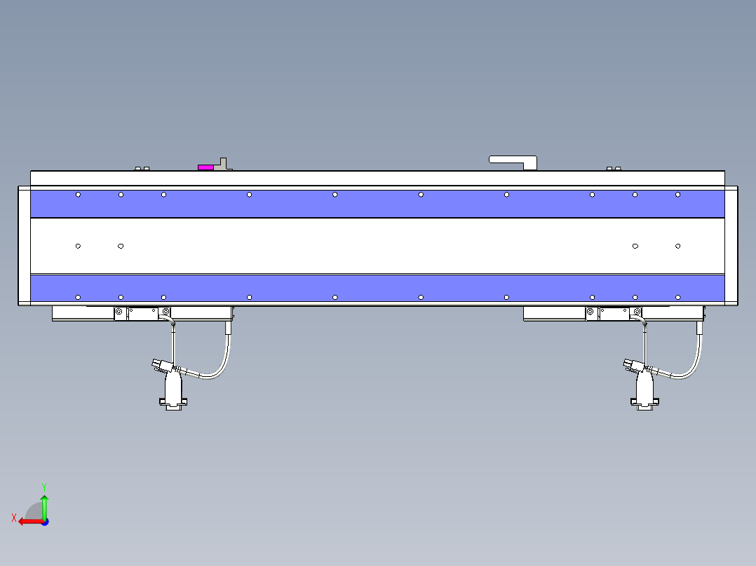 威洛博VL系列直线电机模组-2VL14S3-S300后视图