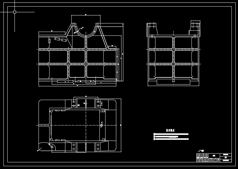 颚式破碎机CAD装配图和零件图