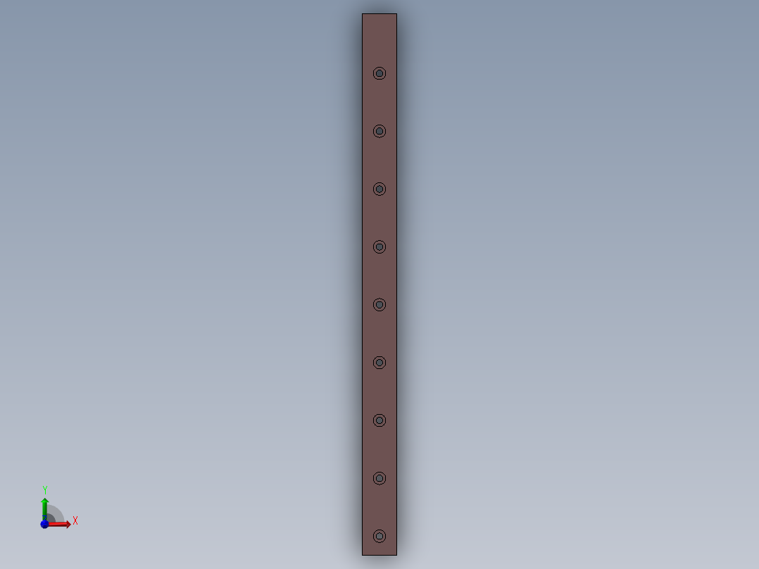 滑轨(9)MGW9C前视图