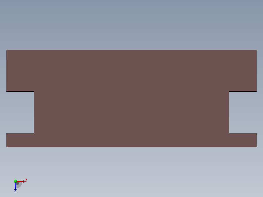 滑轨(9)MGW9C俯视图