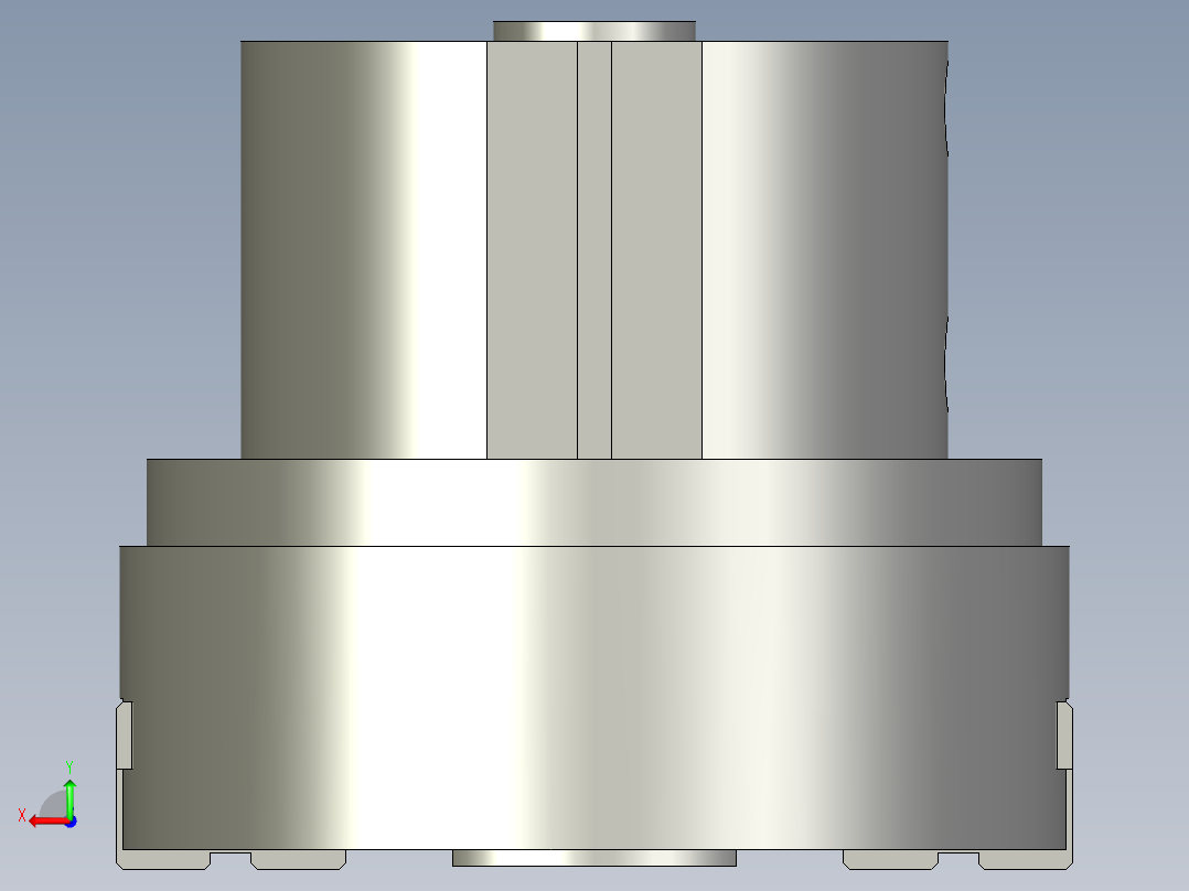普通气爪PH02-80A后视图