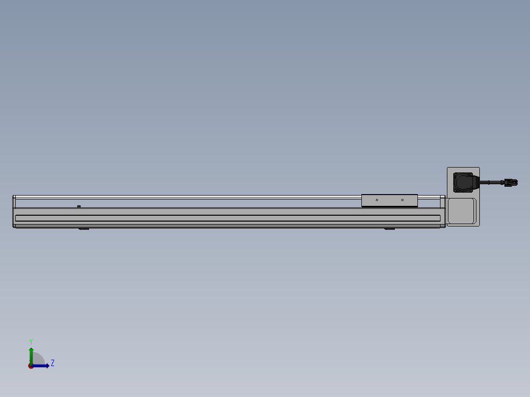 精密模组MT100-L78-600-RU-M10-C4左视图