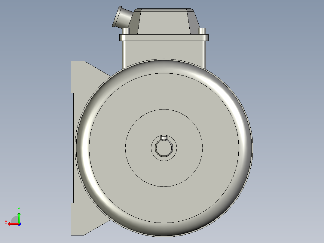 永磁直流测速发电机-30币-186400后视图