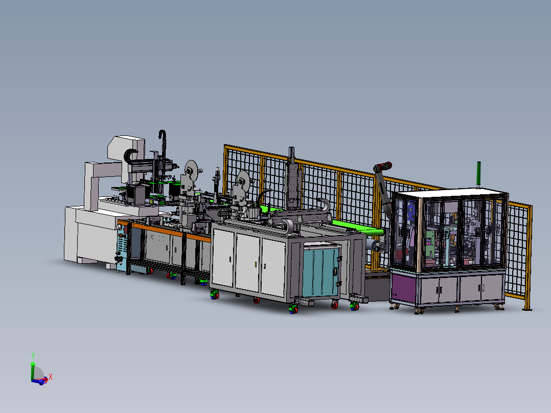 全自动手机贴膜生产线sw20