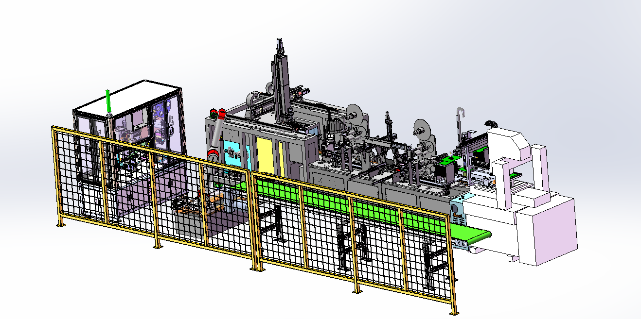全自动手机贴膜生产线sw20