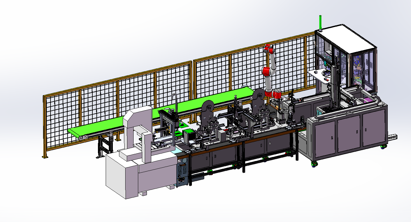 全自动手机贴膜生产线sw20
