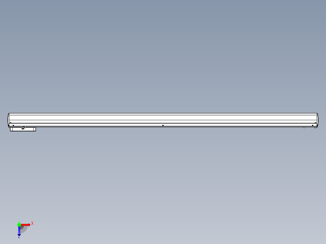 威洛博LC系列3d模型模组LC22H1Y-S1750俯视图