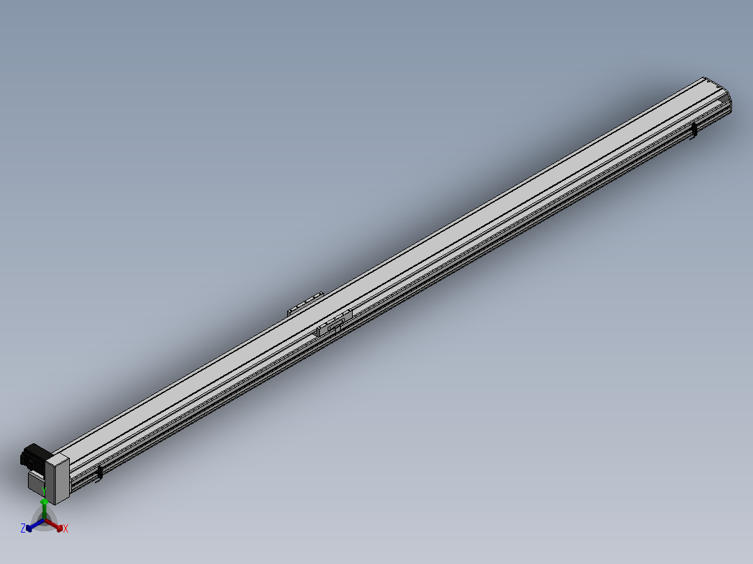 精密模组MT140-L110-2500-RU-M40-C4正等轴测图