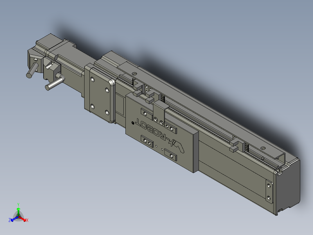 威洛博VT6-S120-BC-P10正等轴测图