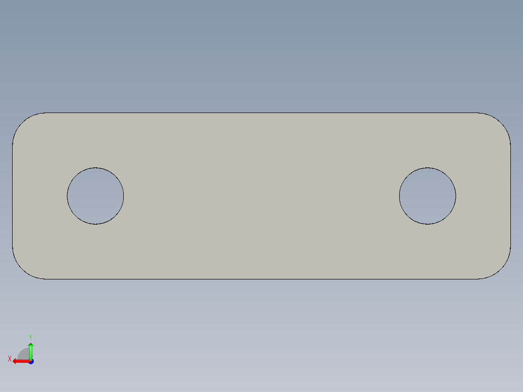 基恩士SJ-M020(M020G)_bracket2_kc图纸模型后视图