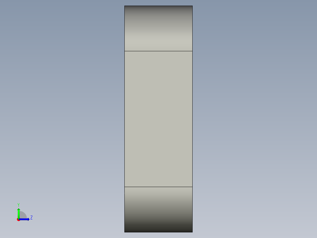 基恩士SJ-M020(M020G)_bracket2_kc图纸模型左视图