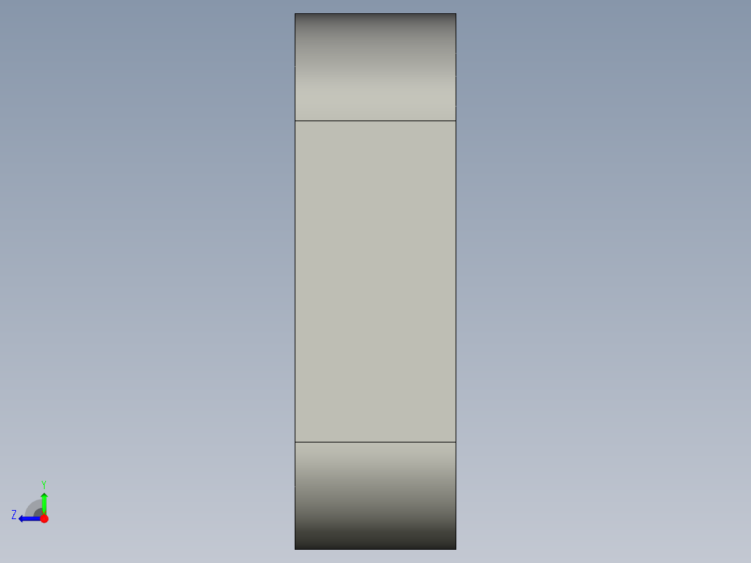 基恩士SJ-M020(M020G)_bracket2_kc图纸模型右视图