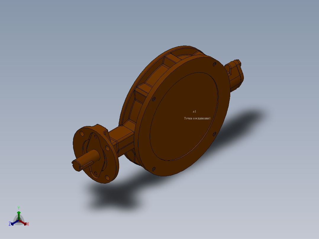 止住阀 (7)正等轴测图