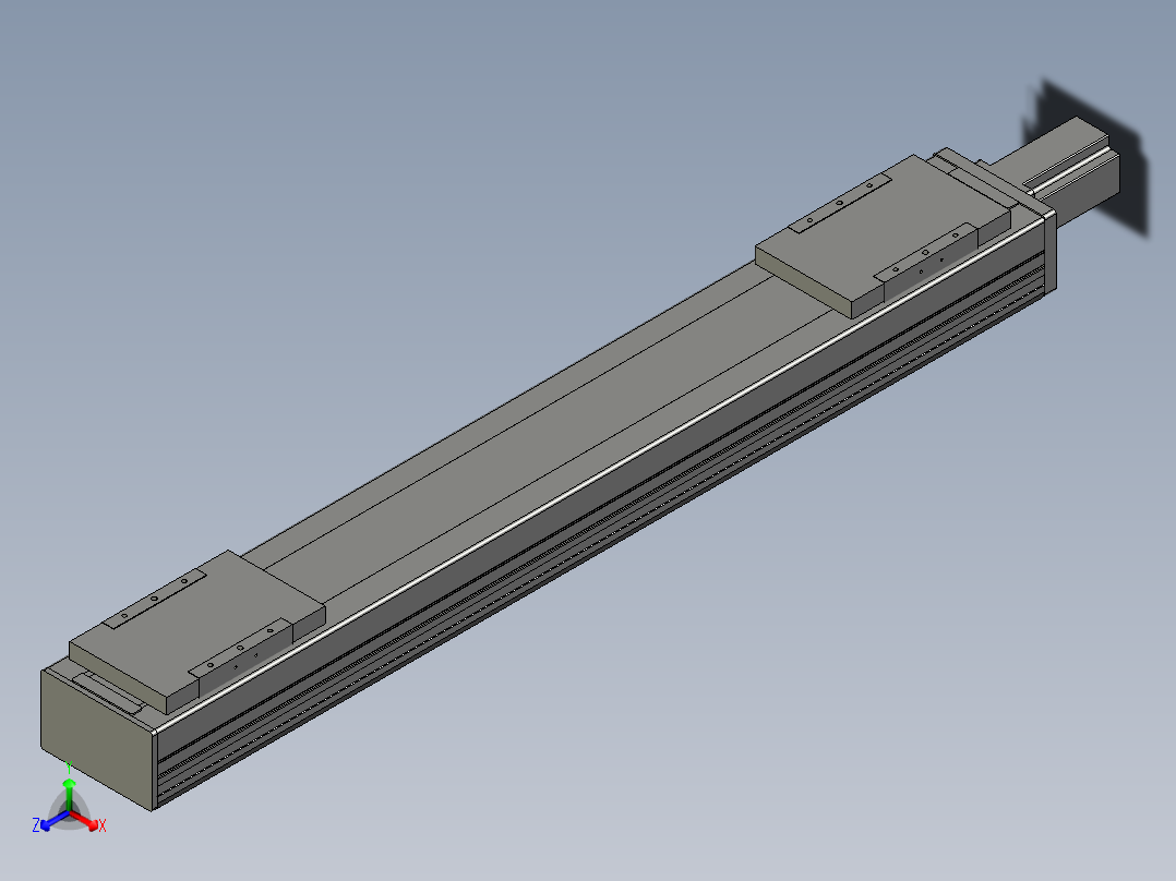 直线模组WG-LHC12-S700-M设计图纸