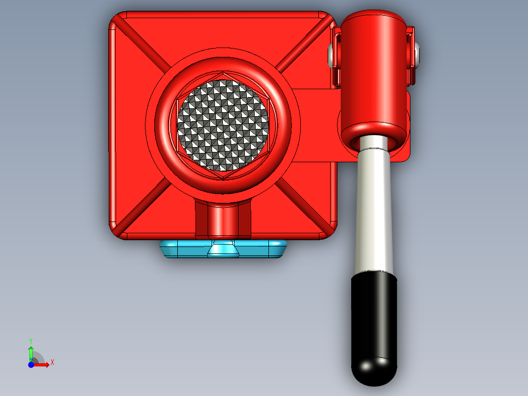 液压瓶千斤顶(10吨)前视图