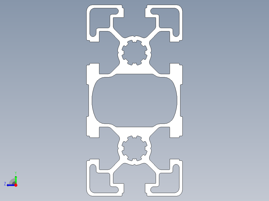 型材-BR 45X90L KJN992432.STEP右视图