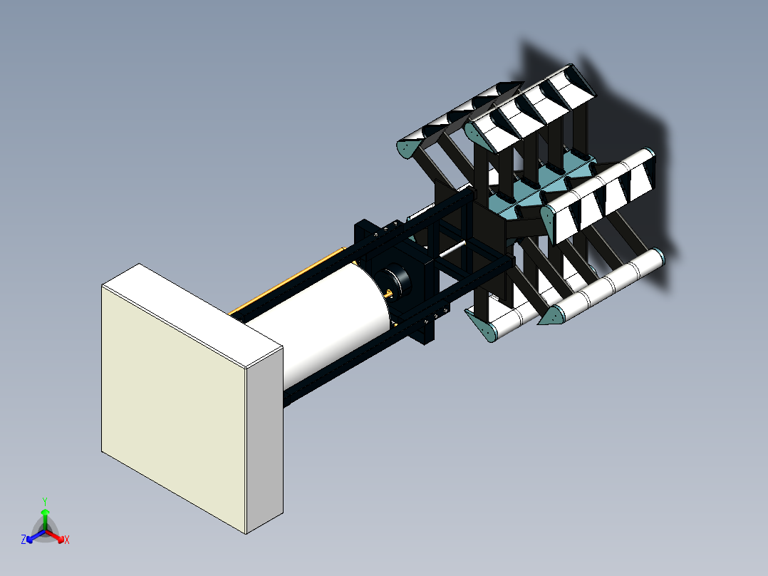 热水器正等轴测图
