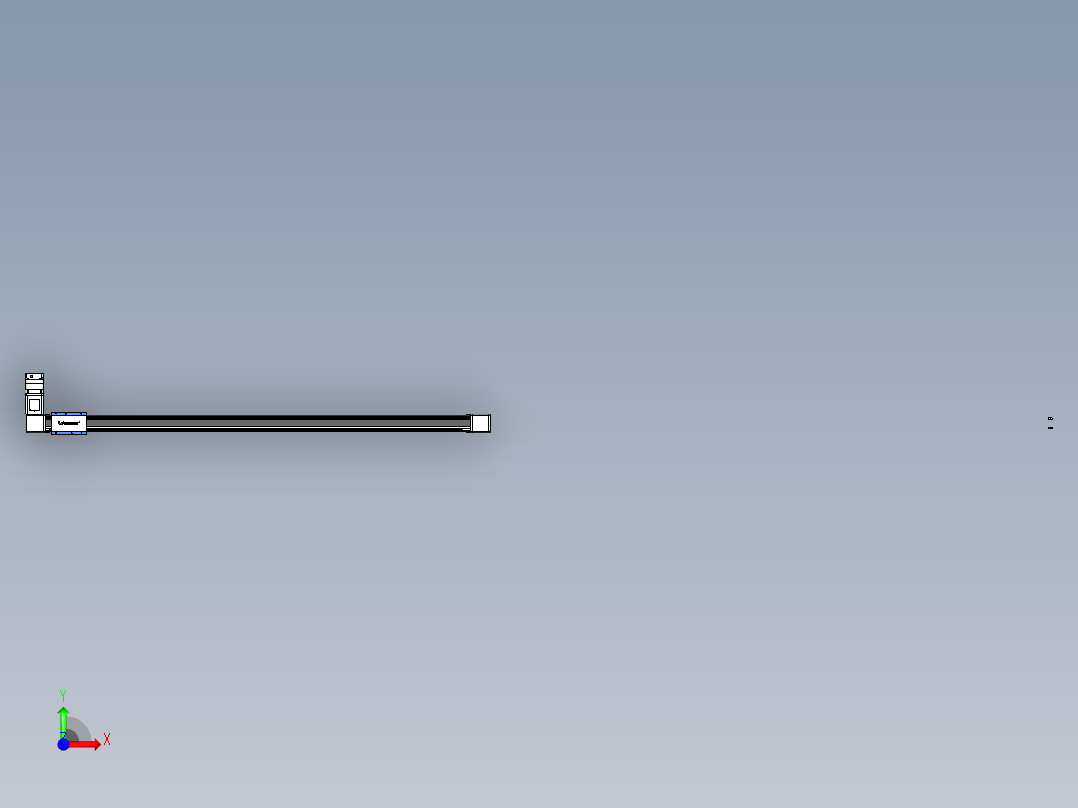 威洛博LB.GB同步带传动--欧规系列GB8-L192-S1950-BR-P75-K前视图