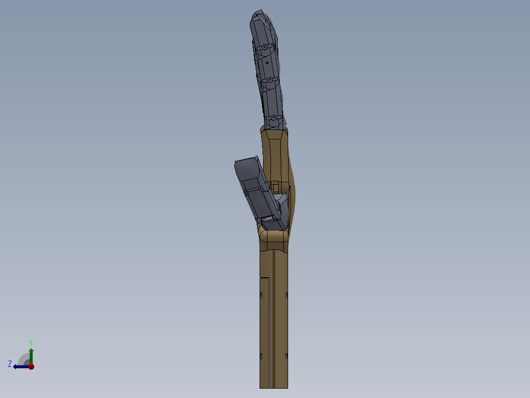 仿生机械手 (48)右视图