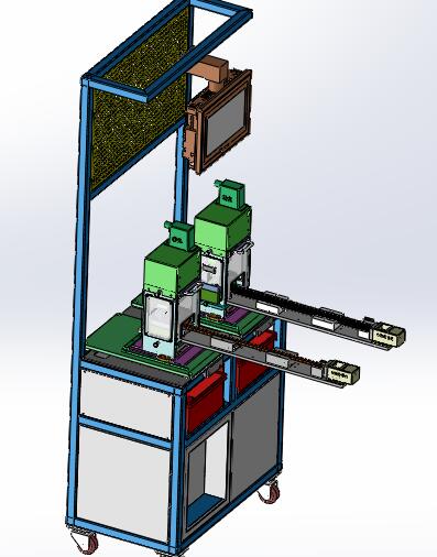 A20导槽双工位机架sw18可编辑