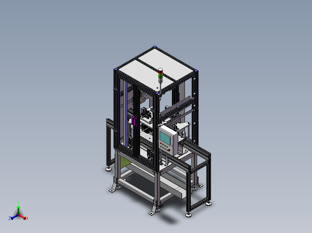 注油设备sw20可编辑正等轴测图